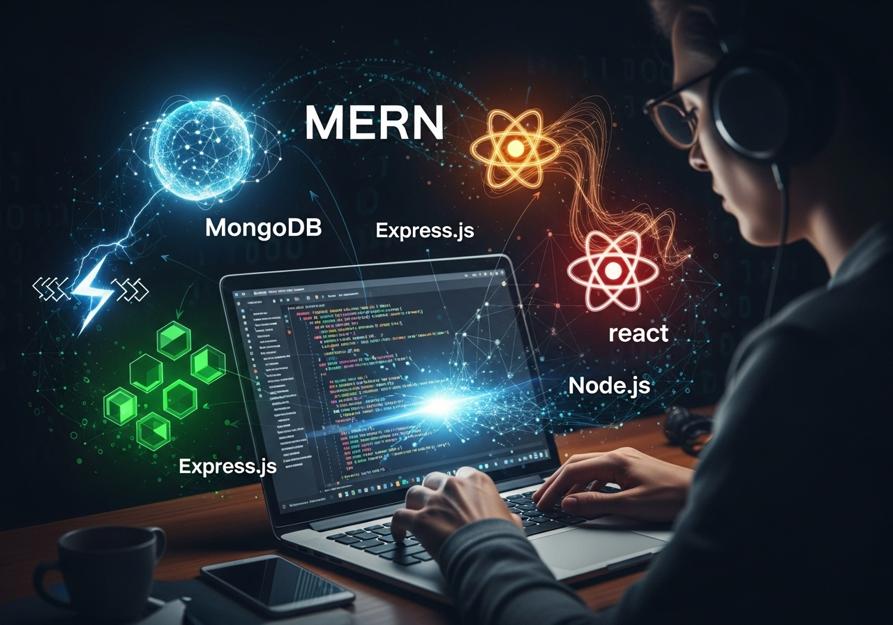 Mastering MERN Stack: React, Node.js, Express & MongoDB ( AI Powered, Cobilot , Lovable  )