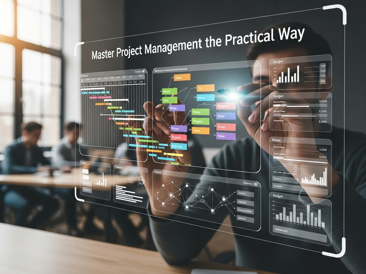 Master Project Management the Practical Way: Project Management for Practitioners – A Practical Approac